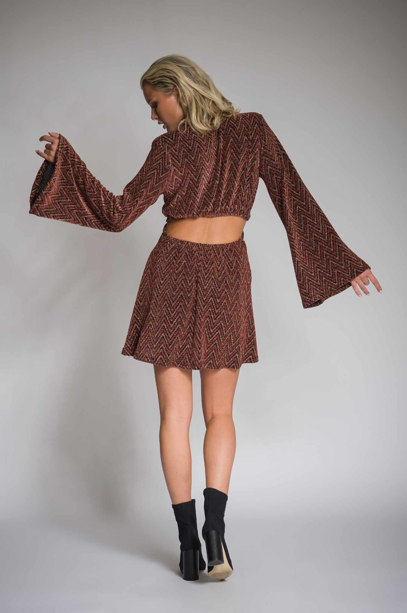 Cut-Out Mini Dress