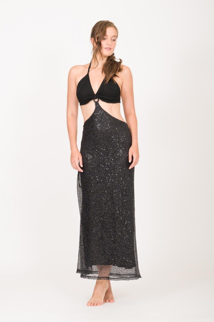 Sequin Long Dress