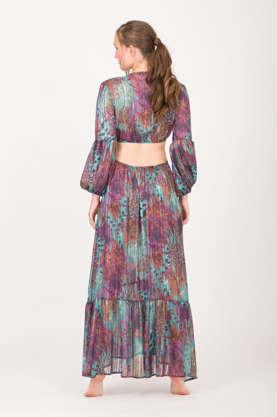 Cut-Out Long Dress - Image 2